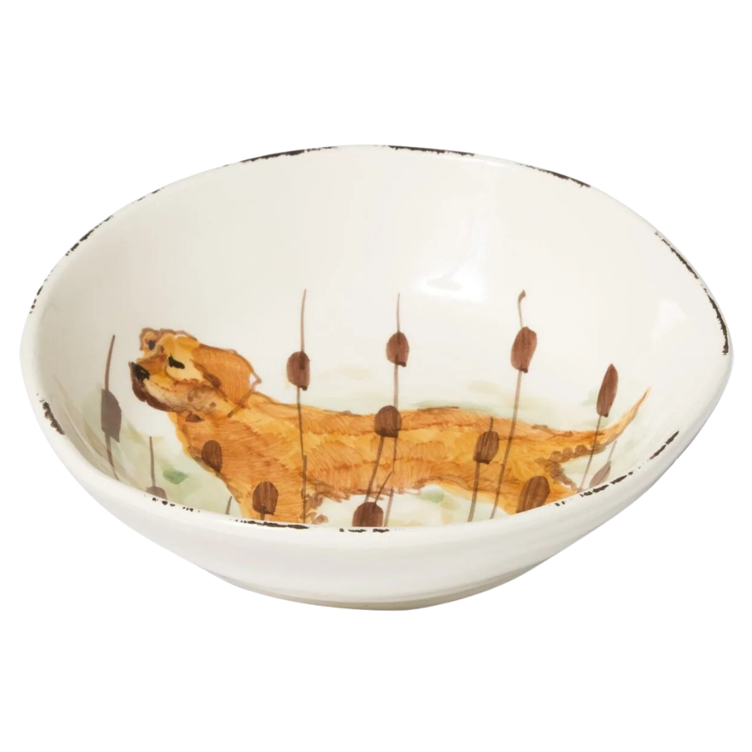 Wildlife, Hunting Dog -Pasta Bowl