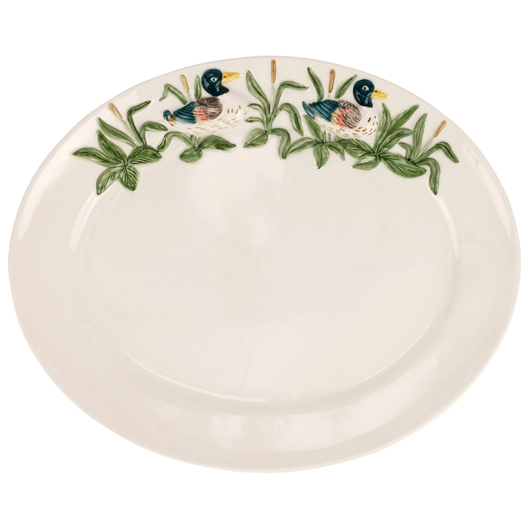 Wildlife, Mallard -Large Oval Platter