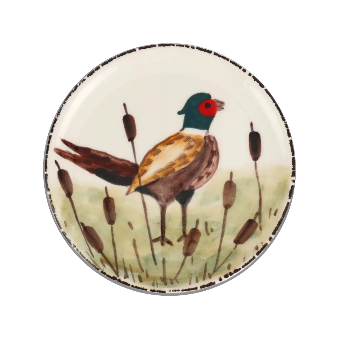 Wildlife, Pheasant - Canape Plate