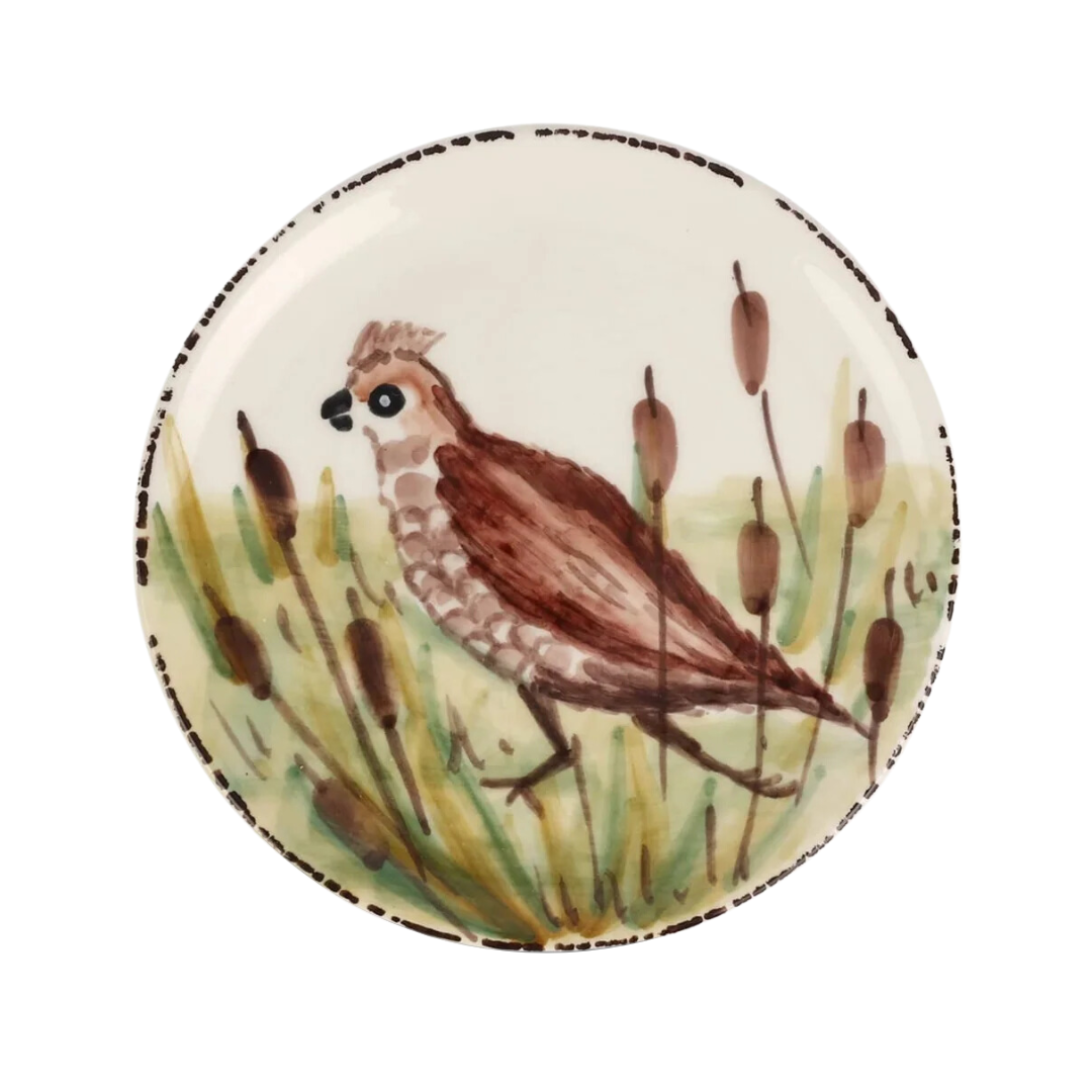 Wildlife, Quail - Canape Plate