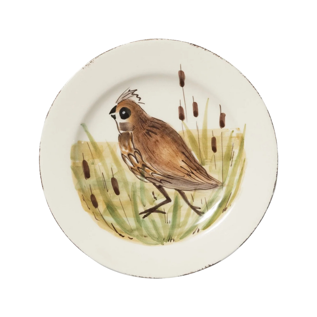 Wildlife, Quail - Salad Plate