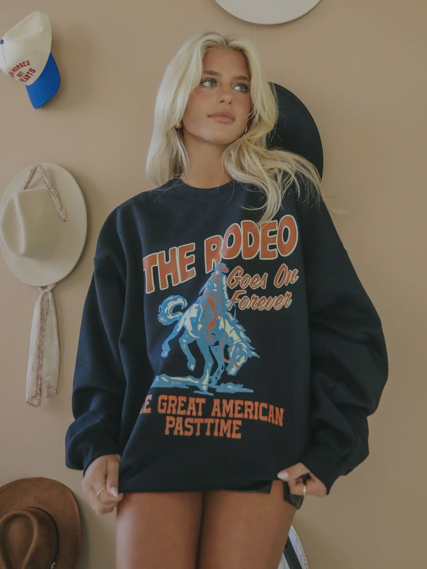 Rodeo Forever Sweatshirt / Black