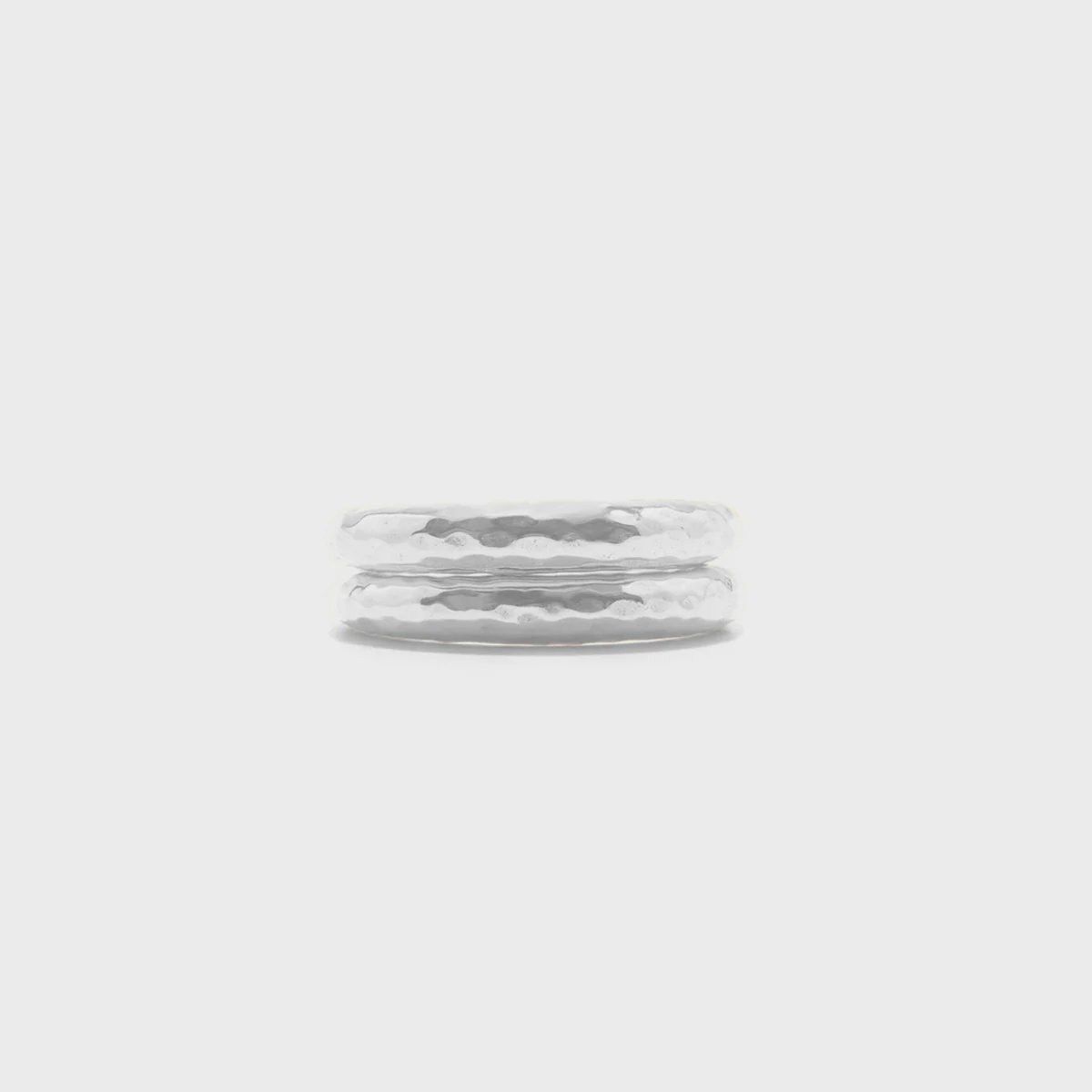 Cleopatra Slice Stacking Ring / Silver