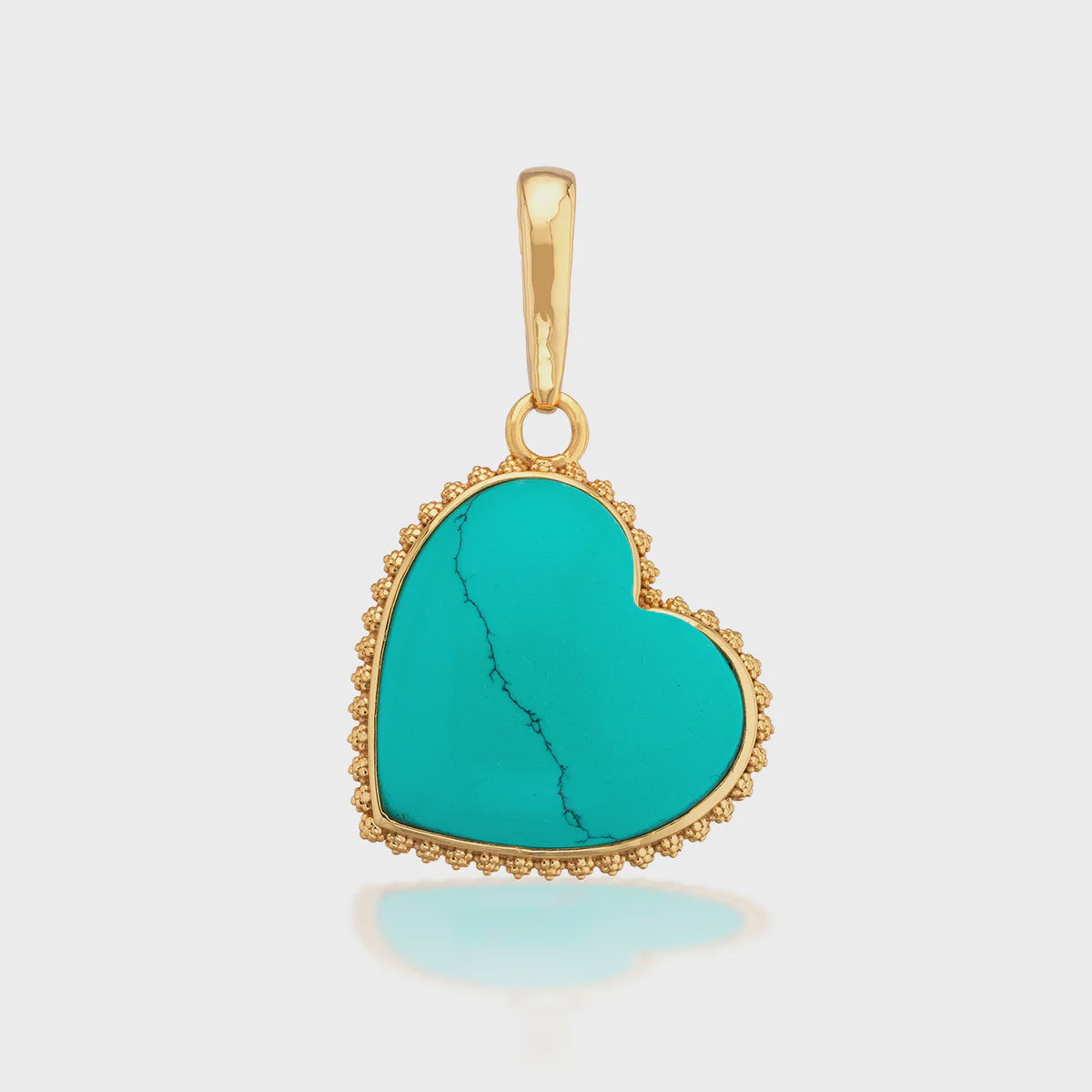 Love Gem Pendant - Turquoise