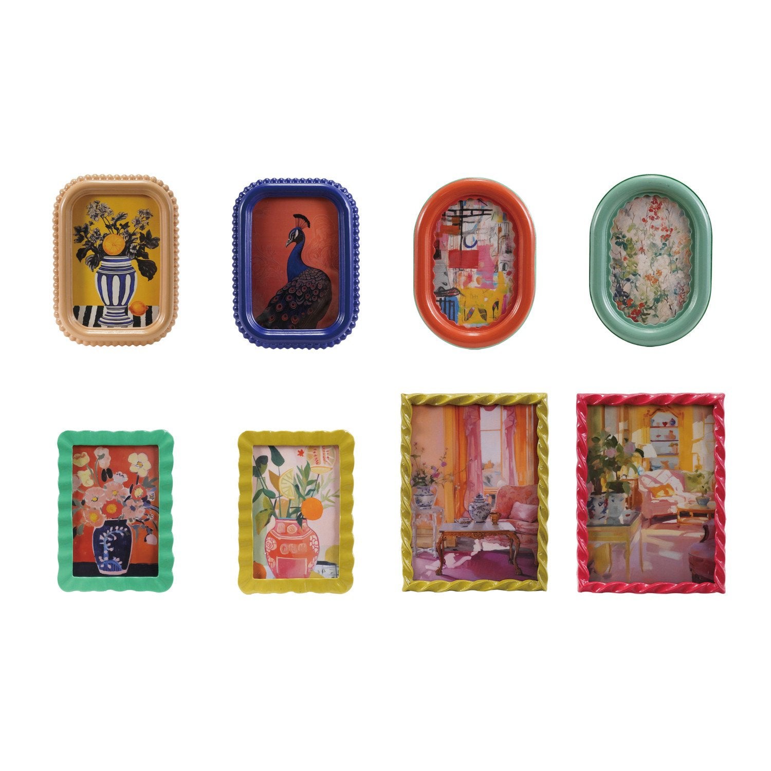 Twisted/Bobbin/Ruffled Photo Frame, 8 Styles