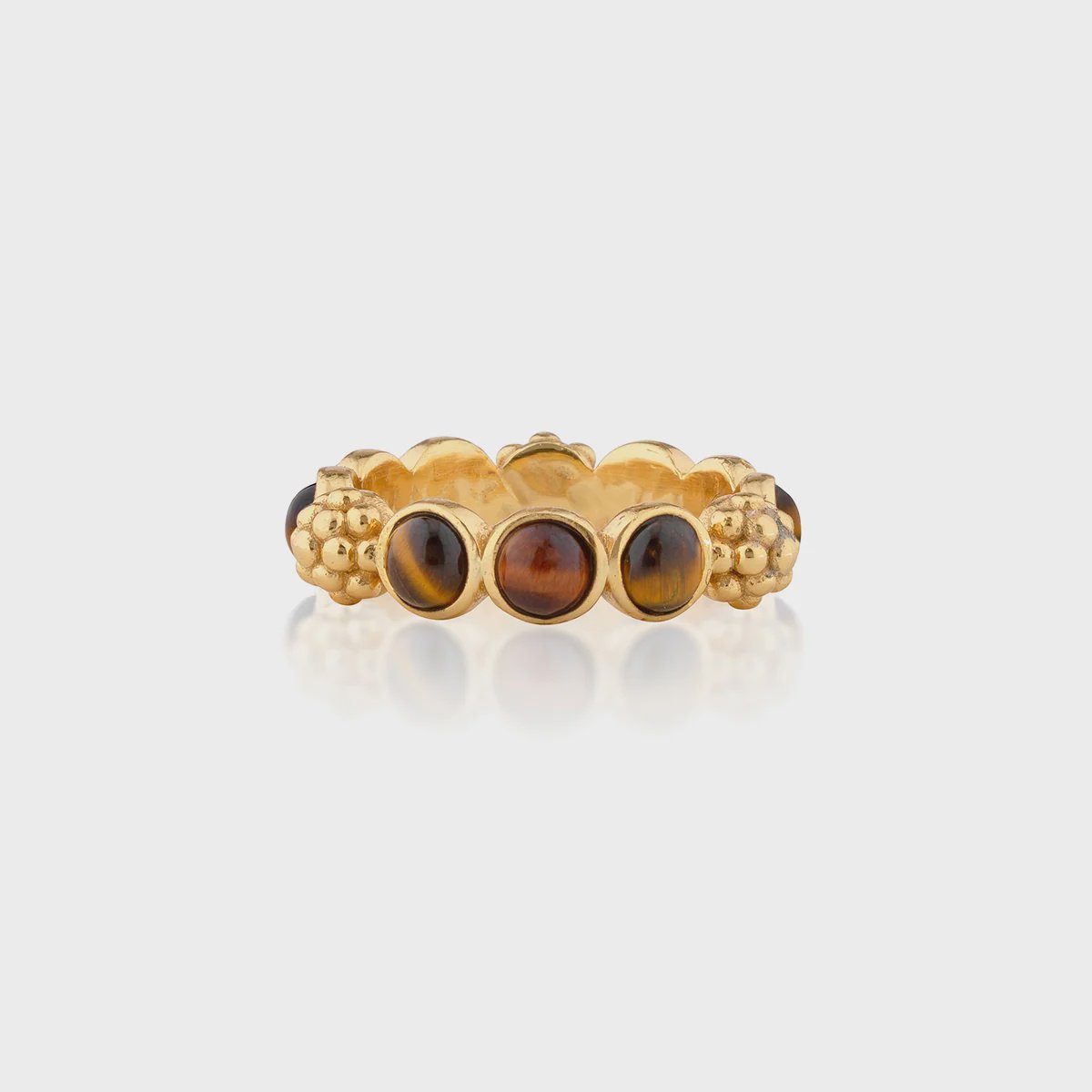 Berry Gem Ring - Tiger's Eye