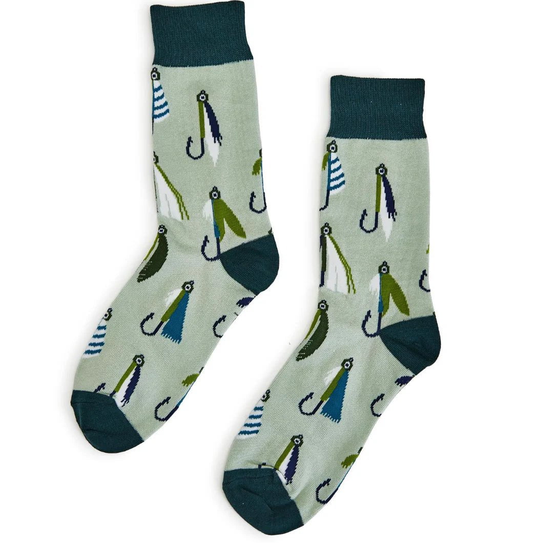 Gone Fishin' Mug & Pair of Socks Gift Set