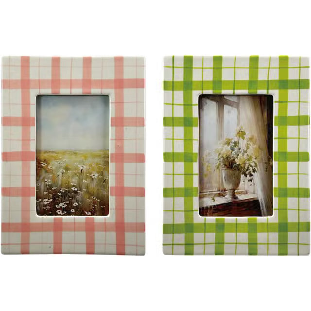 Stoneware Photo Frame 4 x 6