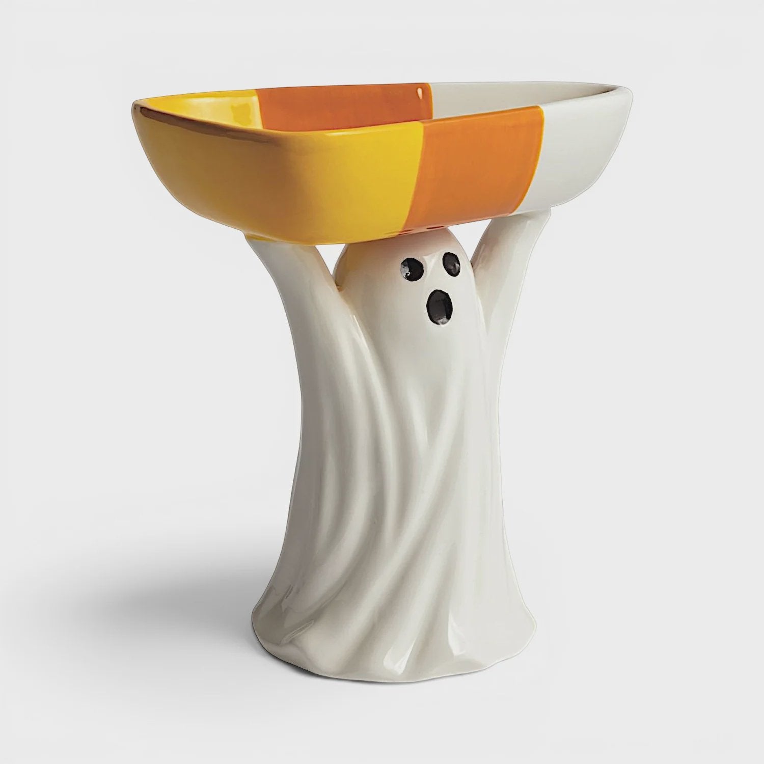Ghost Standing Ceramic Candy Dish