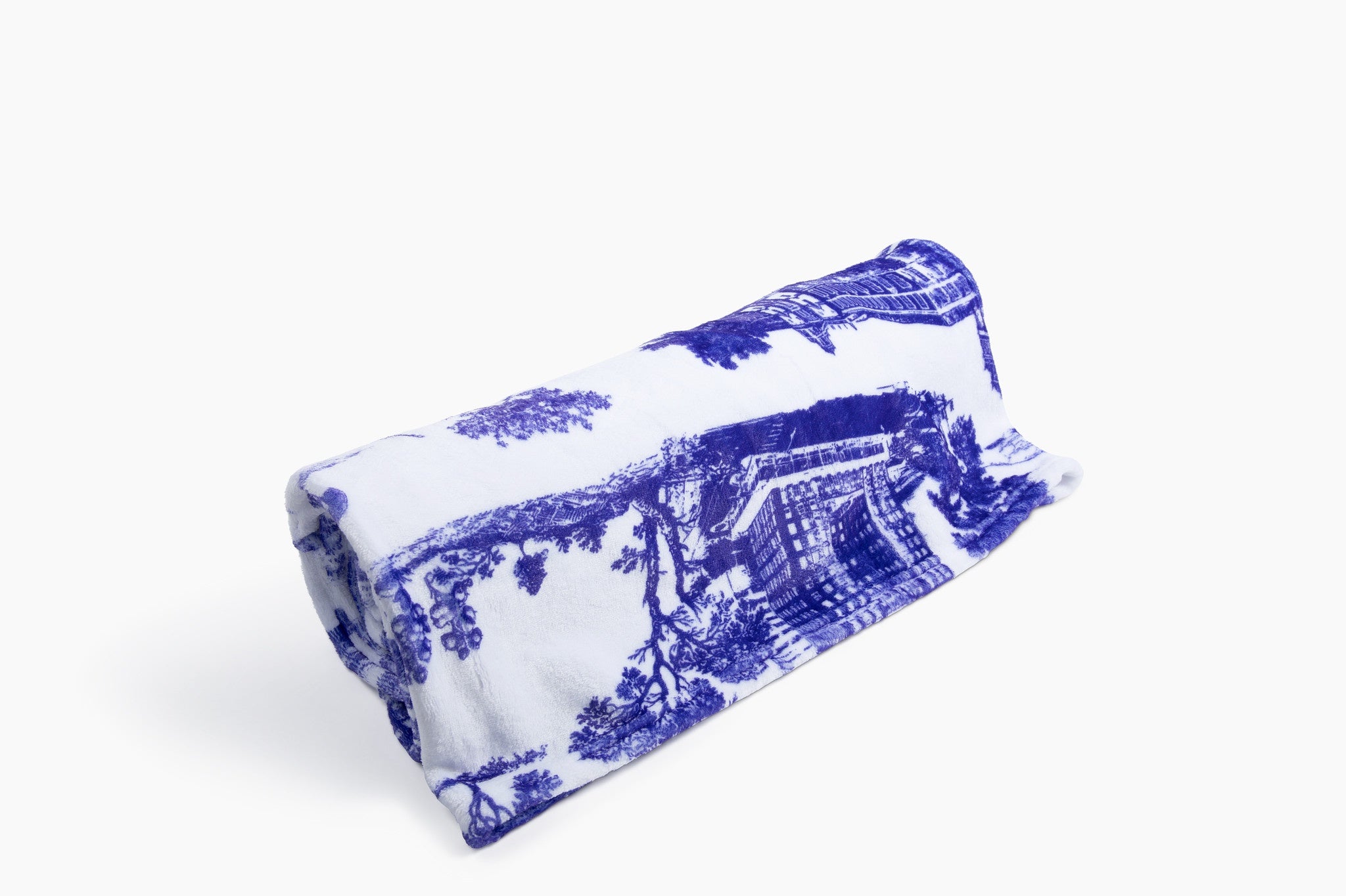 PRE-ORDER The Lubbock Toile™ Fleece Throw, Purple