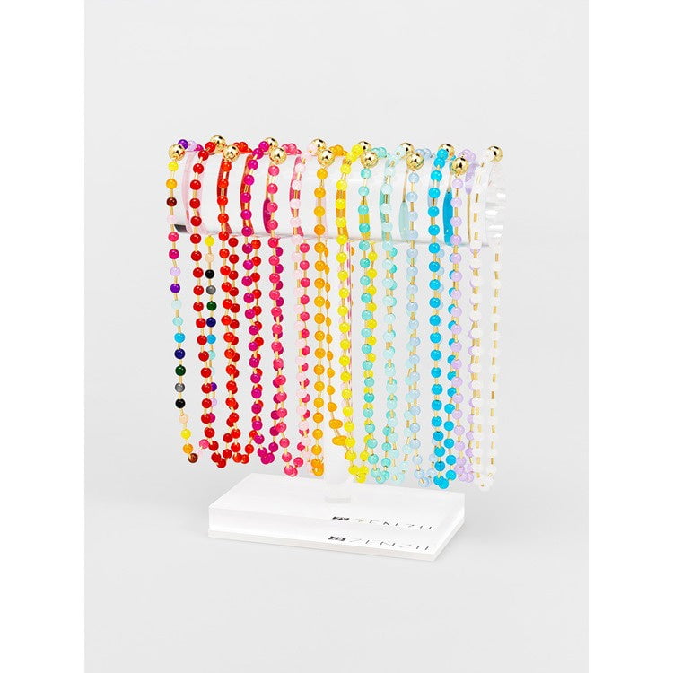 Glass Bead Magnet Necklace