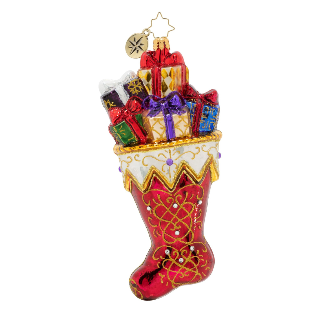 A Sock Fit For Royalty Ornament