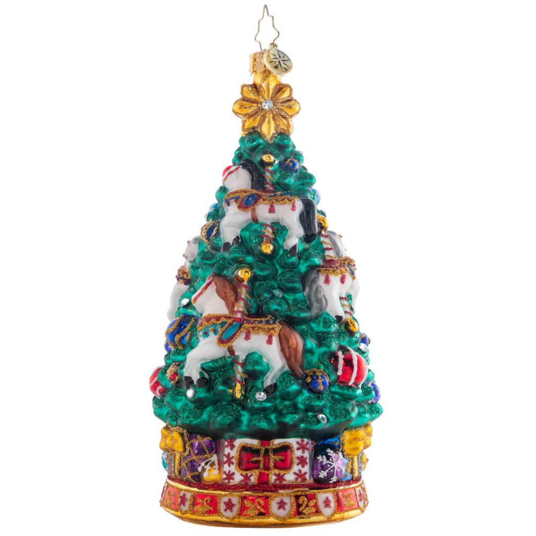 Carousel Christmas Tree Ornament