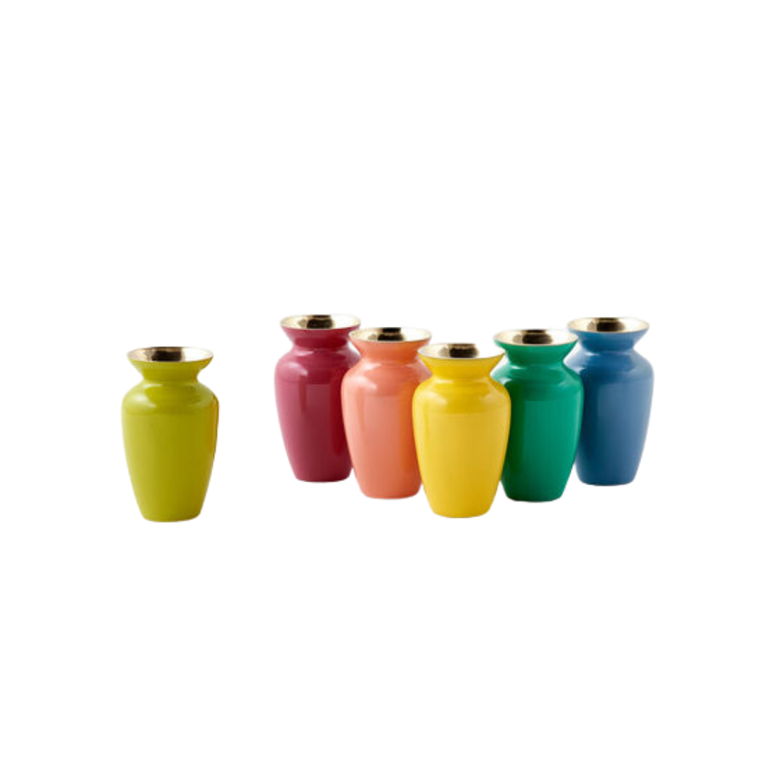Colored Bud Vase