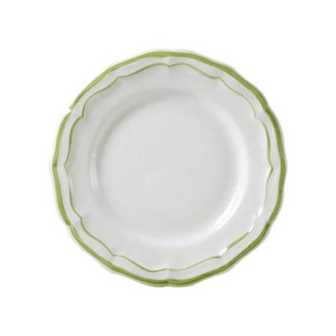 Filet- Canape Plate, Green