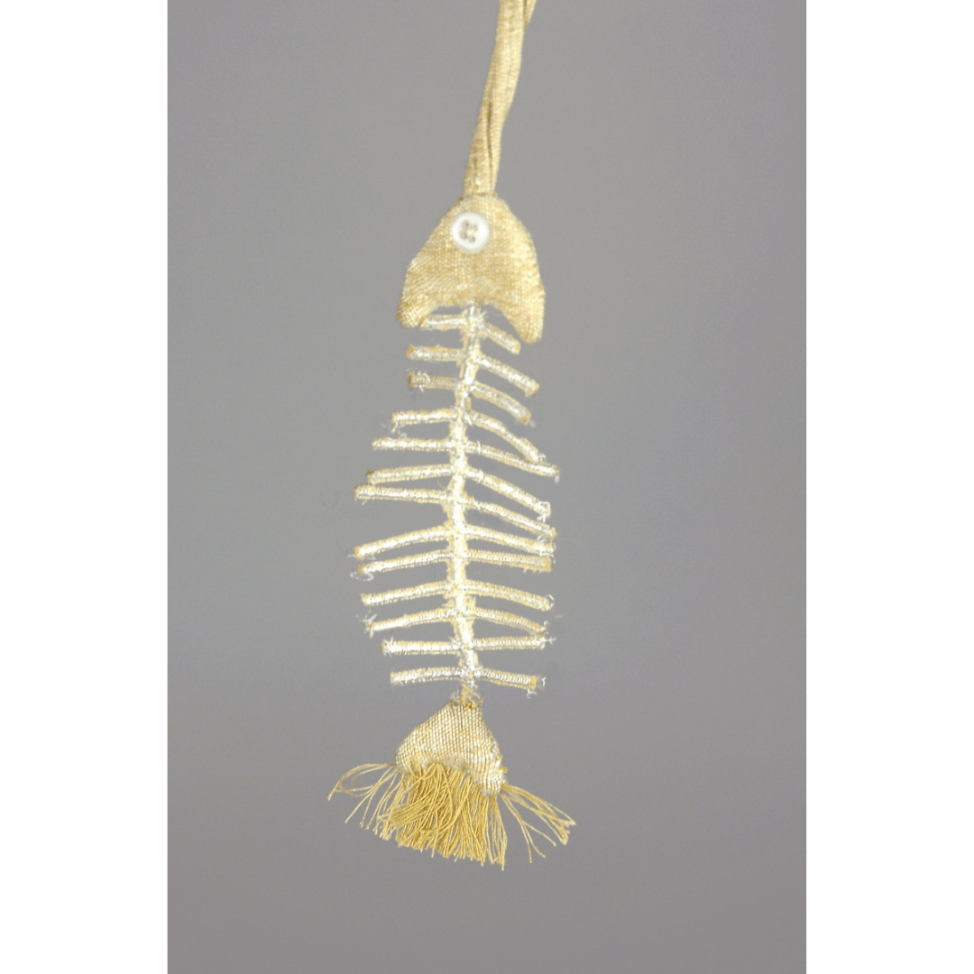 Fish Skeleton Ornament