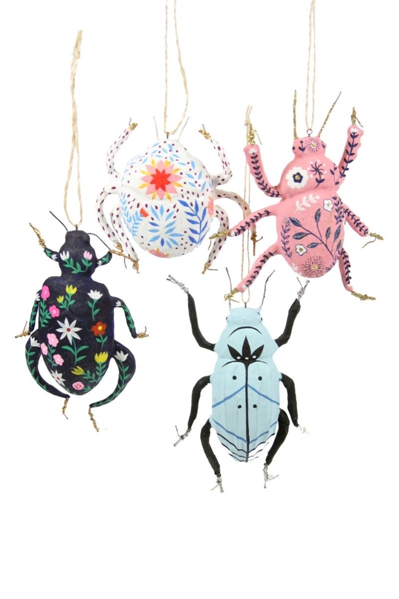 Floral Insects Ornaments
