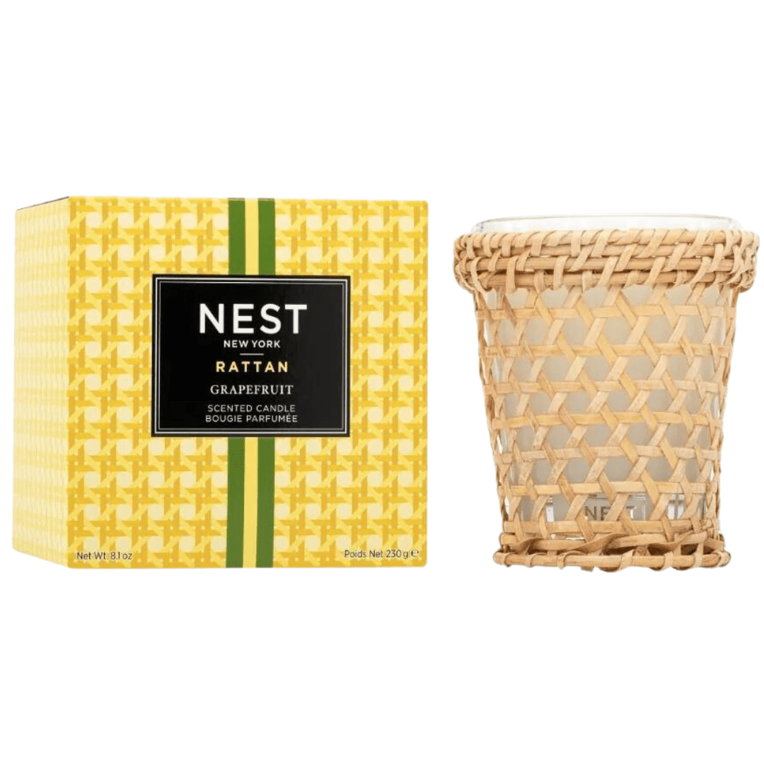 Grapefruit Candle / Rattan Collection