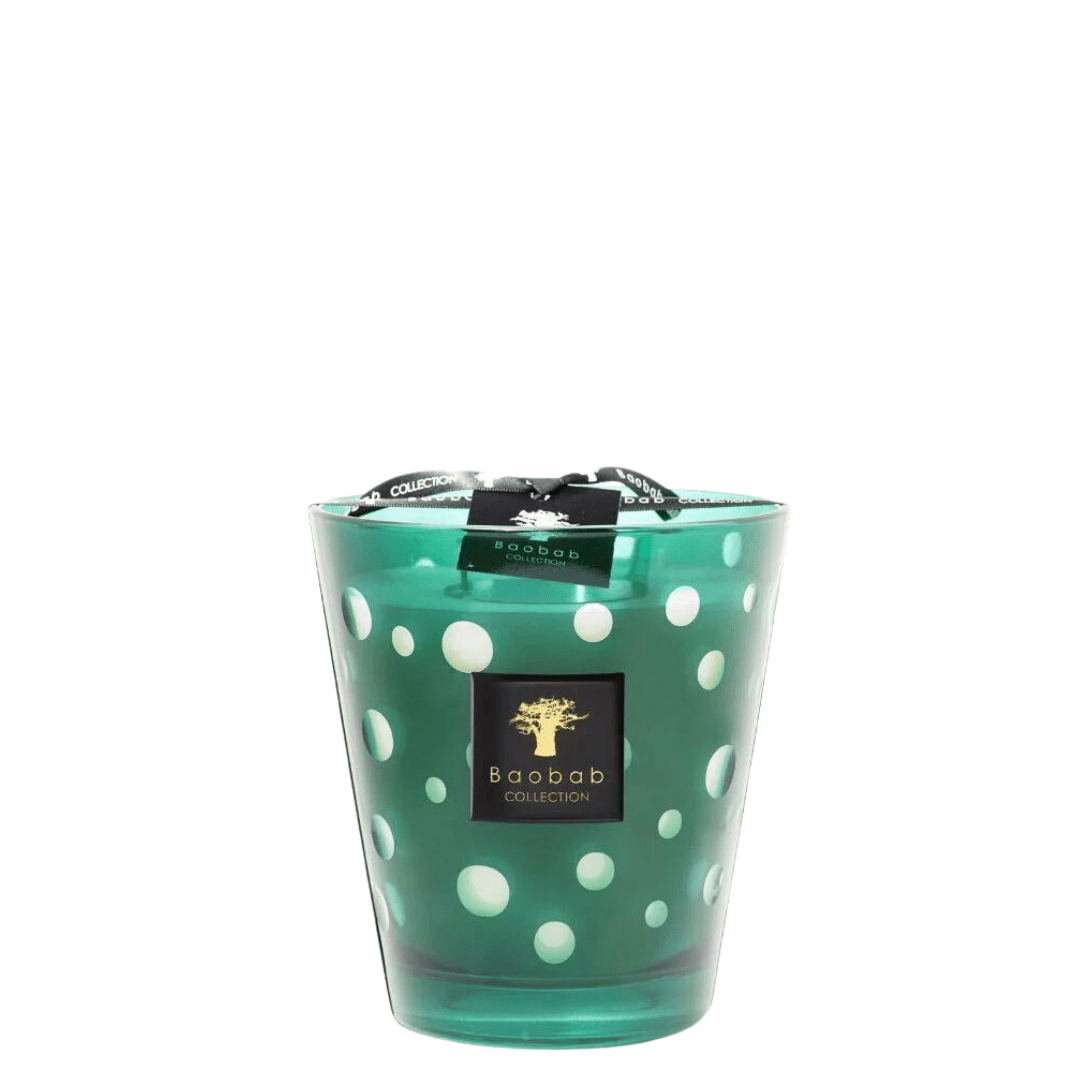 Green Bubbles Candle