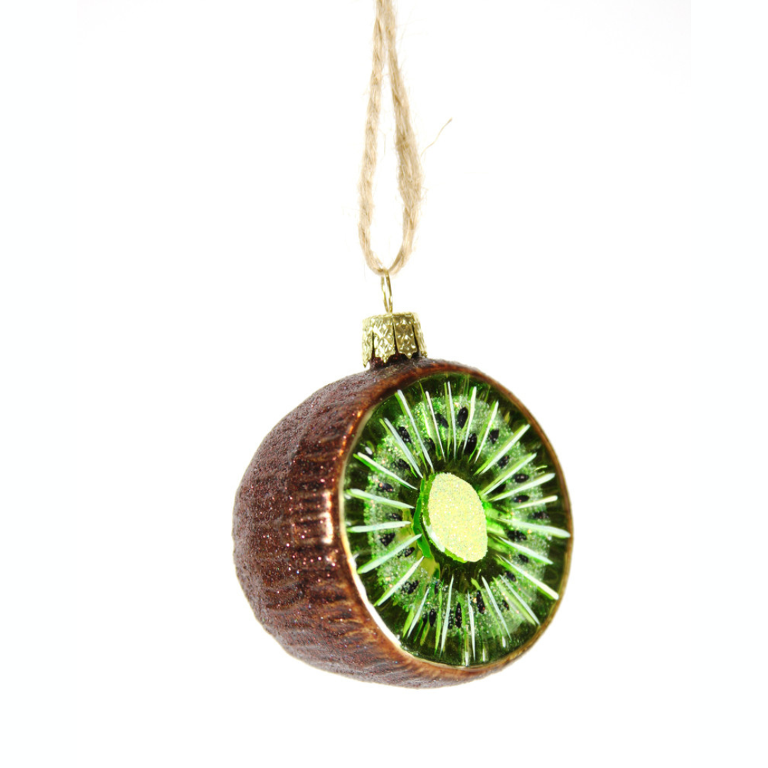 Sliced Kiwi Ornament